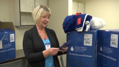 Kramer Subaru Shares the Love with Patients of Sanford Oncology Clinic