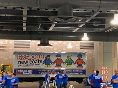Colonial Subaru Supports 'New Coat Program' for kids