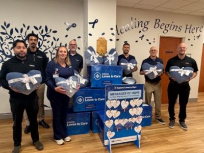 Faulkner Subaru Easton Delivers Blankets to St. Lukes Cancer Center at the Anderson Campus