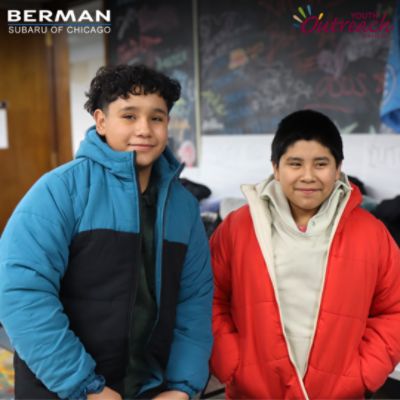 Youth Outreach Services and Berman Subaru of Chicago Coat Drive!