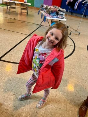 New Coats for Highland View Students