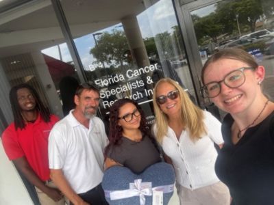 Love Promise Champions Join Blood Cancer United to Deliver Warm Blankets to Local Patients