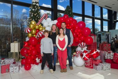 Classic Subaru of Atlanta throws the best holiday send-off celebration for Wish Kid Blakely! 