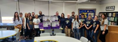 Dutch Miller Subaru Donates School Supplies to Dupont Middle School