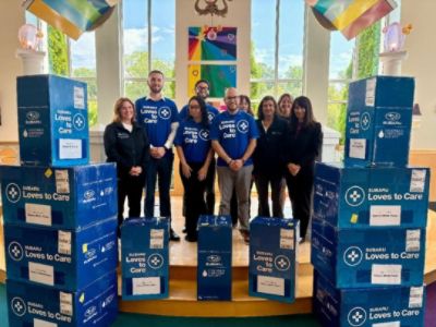 Subaru White Plains gives Love and Hope to cancer patients!