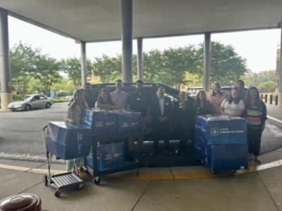 IG Burton Donates blankets