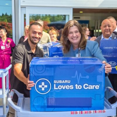 Subaru Loves to Care with MultiCare Good Samaritan Hospital