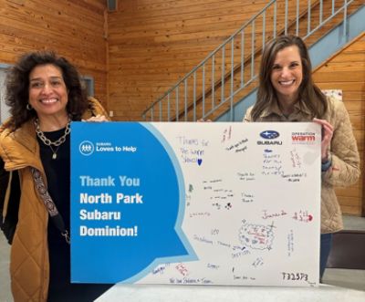North Park Subaru at Dominion Helping Children at RMYA