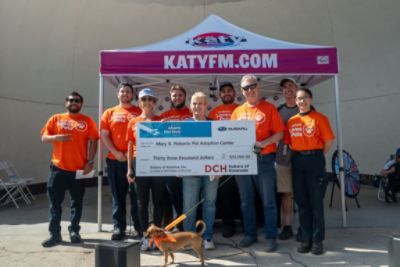 DCH Subaru of Riverside Drives Impact at Walk with the Animals