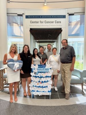 Messages of Hope & Blankets Bring Warmth & Caring to Cancer Patients at Exeter Hospital