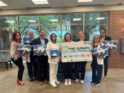 LLS Partnership with Subaru Loves to Care