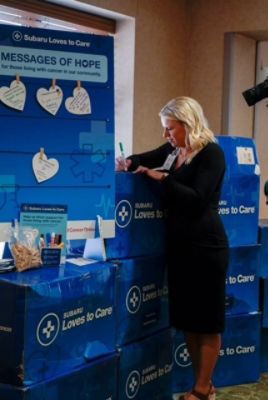 Grand Forks Subaru Gives Love and Hope to Cancer Patients