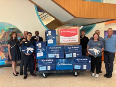 Subaru Loves to Care, West Houston Subaru & Texas Children’s Hospital West