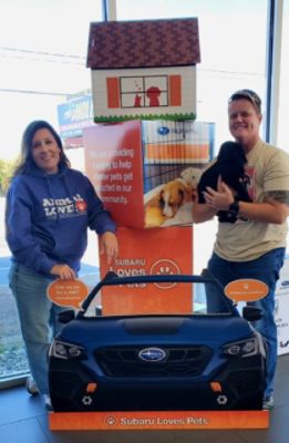 Ciocca Subaru of Pleasantville Hosts Pet Adoption Event for Subaru Loves Pets