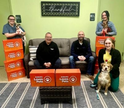 New Pet Parent BARK Box Donation to PAWS Along the River Humane Society