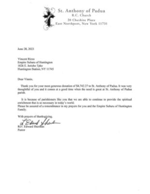 Share the Love x St Anthony of Padua