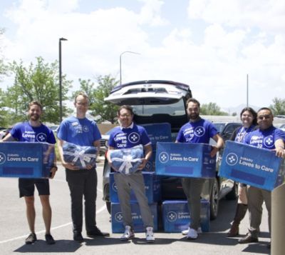 The Leukemia & Lymphoma Society Blanket Delivery