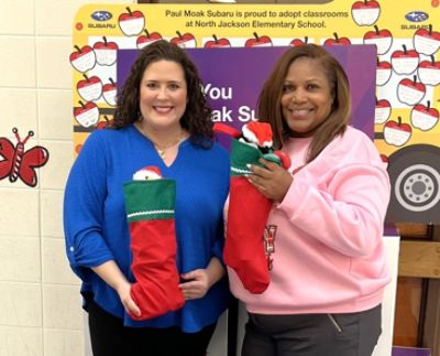 Paul Moak Subaru Spreads Christmas Cheer to Adopt-A-Scholars at Subaru Loves Learning School