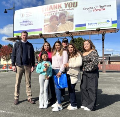 Celebrating Community: Our Billboard Recognition with the Renton Schools Foundation