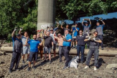 Duckworth Beach Subaru of Portland Cleanup