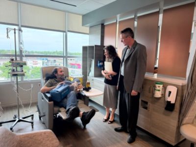 Blood Cancer United Blanket Delivery with Hassett Subaru and Mount Sinai South Nassau