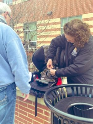 Fitzgerald Subaru of Rockville Loves to Help Child Safety Seat Inspection at Wheaton Woods!