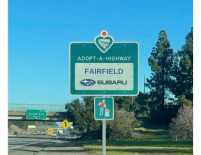 Fairfield Subaru Helps Keep Our Highways Clean