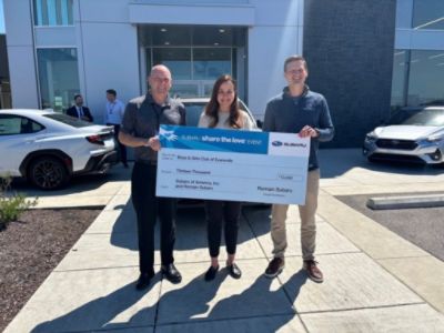 Driving Change Together: Romain Subaru Gives Back to Local Youth