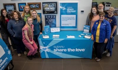Wackerli Subaru Sharing the Love with Hospice