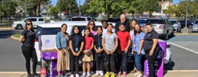RK Subaru Delivers supplies to Gloria M Sabater Elementary School