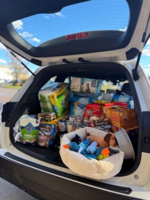 "Fill the Forester" Supply Drive