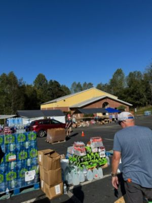 Delivering Emergency Relief to Communities Devastated by Hurricane Helene