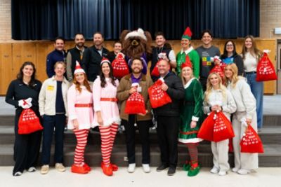 Bringing Holiday Cheer to Students at Bacchus Elementary!