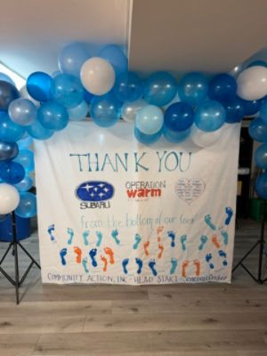 AutoFair Subaru Gifts Shoes to Princesses and Super Heroes!