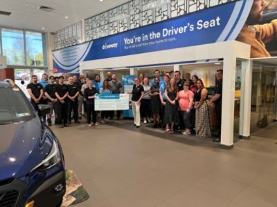 Make-A-Wish Greater Pennsylvania and West Virginia Partners with Driveway Subaru of Moon Township