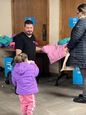 Providing Comfort and Warmth to Local Children