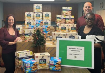 Meals on Wheels Thankful for McDaniel's Subaru of Columbia