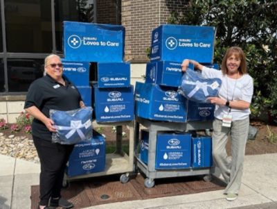 LLS Partnership with Subaru Loves to Care