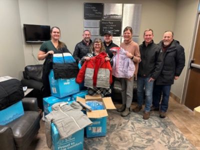 Lakes Crisis & Resource Center collects coats for kids!