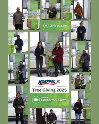 Growing Together at the Subaru Loves the Earth Tree Giveaway 🌱