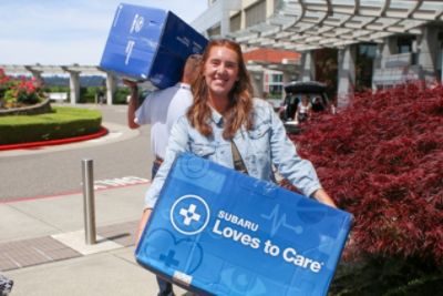 Subaru Loves to Care with MultiCare Good Samaritan Hospital