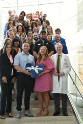 Subaru of Little Rock, Leukemia & Lymphoma Society Deliver Gifts to UAMS Blood Cancer Patients
