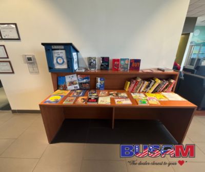 Busam Subaru Book Bank Collection Benefiting Queen City Book Bank
