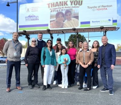 Celebrating Community: Our Billboard Recognition with the Renton Schools Foundation