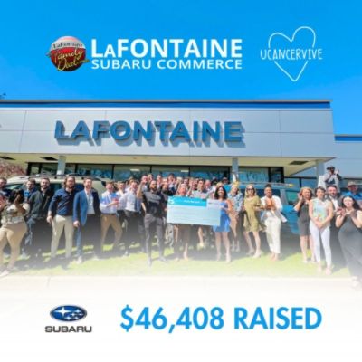 U CAN-CER VIVE Thanks LaFontaine Subaru!