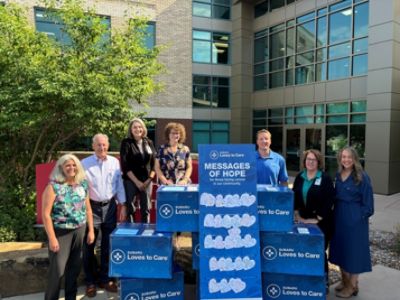 UC Health Cancer Blanket Donation