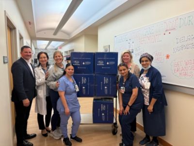 The Leukemia & Lymphoma Society Blanket Delivery