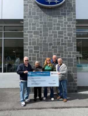 Bedford Food Outreach - Share the Love Event at Thomas Bedford Subaru