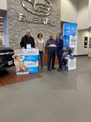 Gustman Subaru Partners with Pillars for Subaru Loves to Help