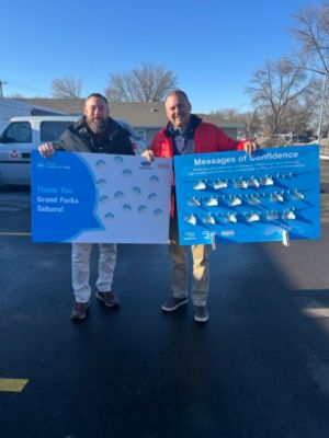 Grand Forks Subaru Coat Donation